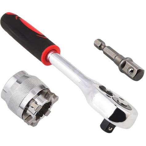 Universal Socket Wrench Set, Multi-Function Socket Sleeve Hand Tools ...