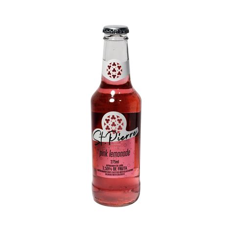 Refrigerante St Pierre Pink Lemonade 275ml Shopee Brasil