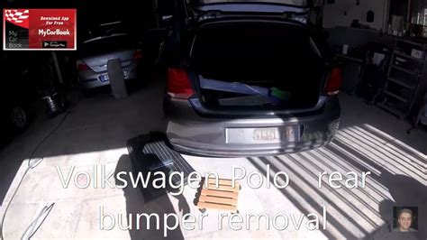 Volkswagen Polo Rear Bumper Removal Youtube