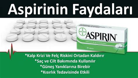 Aspirinin Faydalar Nelerdir Neye Yi Gelir Sa A Ve Cilde Faydalar