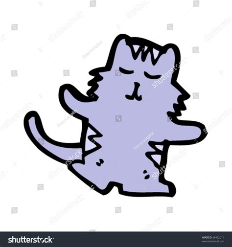 Dancing Cat Cartoon Stock Vector (Royalty Free) 66452011 | Shutterstock