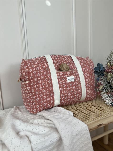 Sac Langer Matelass Marsala Feuilles Mavelio Cr Ations