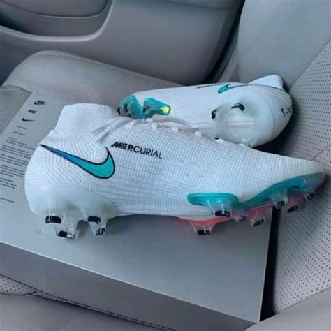 a pair of nike mercurial soccer cleats