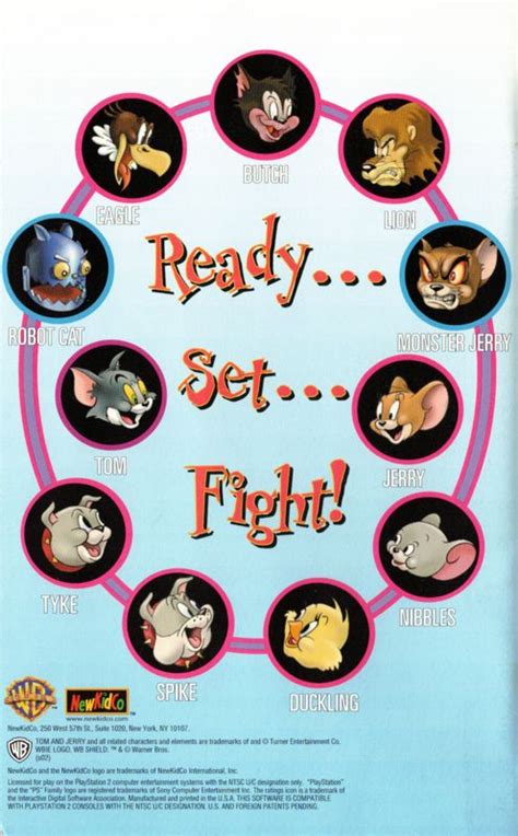 Tom and Jerry in War of the Whiskers cover or packaging material ...