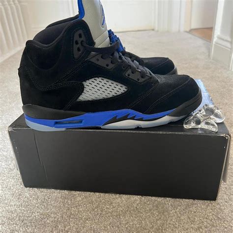 Air Jordan 5 Racer Blue Size Uk 6 Very good... - Depop