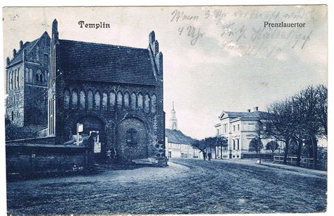 Postkarte Templin Prenzlauertor Museum F R Stadtgeschichte Templin