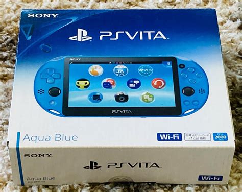 Sony Playstation Psv Ps Vita Slim Fat Oled Console In Box