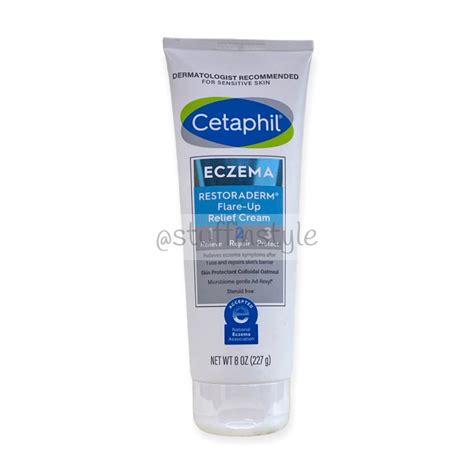 Cetaphil Eczema Restoraderm Flare Up Relief Cream 8 Fl Oz 227ml Shopee Philippines