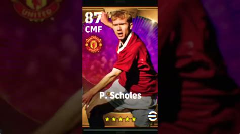 Signing P Scholes On Efootball 2023💥😍 Youtube