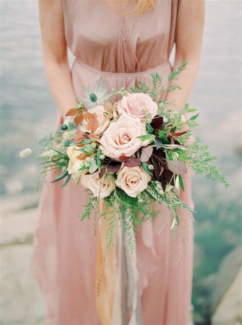 Pink Fall Roses Wedding Inspiration