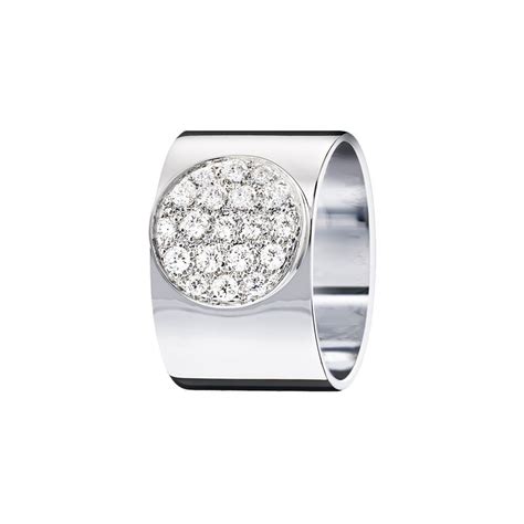 Bague Dinh Van Anth A Or Blanc Et Diamants Daniel Gerard Luxembourg