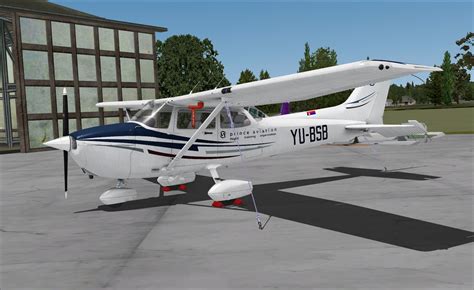 My First Repaint Yu Bsb For A A Cessna The A A Simulations