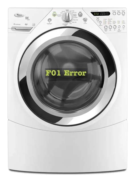 Whirlpool Duet Washer F Error Code Causes And Detailed Explanation