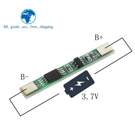 TZT 10PCS LOT 1S 3 7V 3A Li Ion BMS PCM Battery Protection Board Pcm