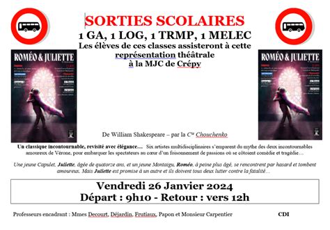 Th Tre Rom O Et Juliette De William Shakespeare Lycee