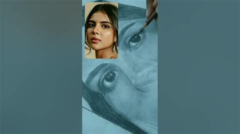 Kalyani Priyadarshan Skach Drawing Shorts Youtube