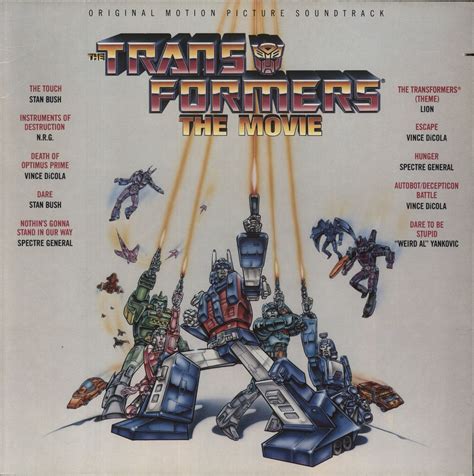 Original Soundtrack Transformers - The Movie German Vinyl LP ...