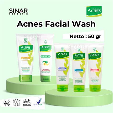 Jual Acnes Facial Wash Gr Shopee Indonesia