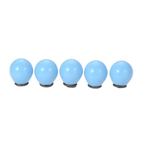 POIGNEE DE MEUBLE Blue 5pcs Boutons boule en céramique 5 pièces