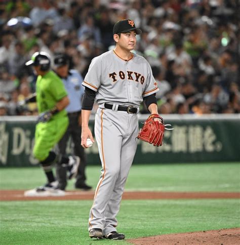 巨人 緊急先発の菅野は7回3失点の力投 グリフィンのアクシデントで一日前倒しを志願 野球 デイリースポーツ Online