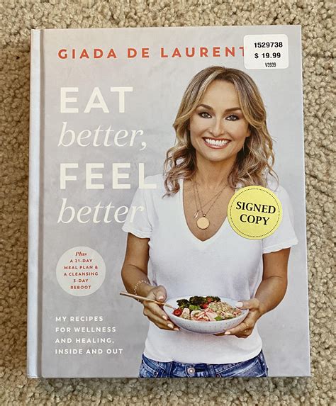 Signed Giada Cookbooks today at my store : r/Costco