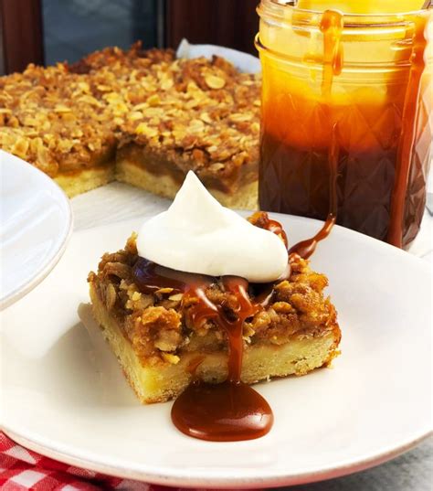 Salted Caramel Apple Pie Bars Hummingbird Thyme