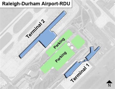 Raleigh-Durham Airport Map | RDU Terminal Guide