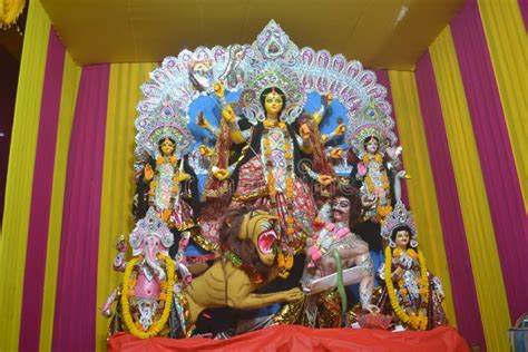 Godess Durga Puja In Assam Stock Image Image Of Durga 180498815