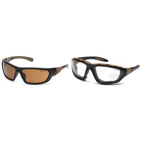 Carhartt Carbondale Safety Sunglasses With Sandstone Bronze