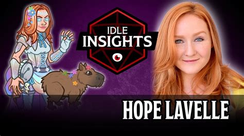 Hope Lavelle Idle Insights Idle Champions D D Youtube