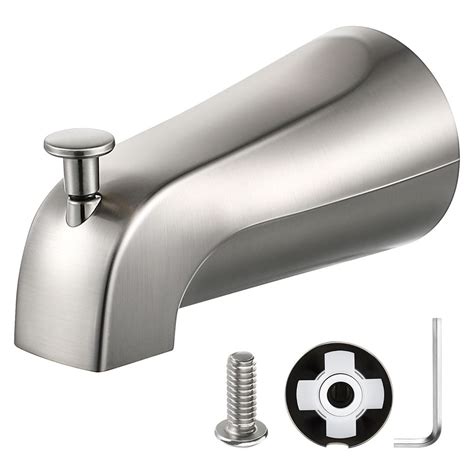 Sliding Bath Spout Bathtub Faucet With Diverter Fits 12 Copper Water Pipe