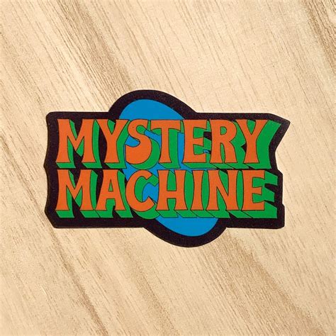 Mystery Machine | Vinyl Matte Solo Sticker | Andy Lam | Shopee Philippines