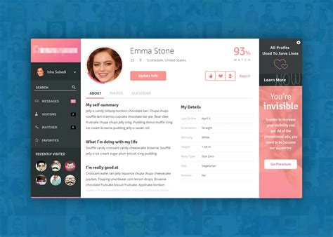 Dating websites, Online dating profile, Dating profile