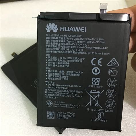 New Original HB406689ECW 4000mAh Rechargeable Li Ion Phone Battery For