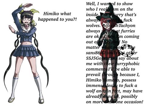 Daily Reminder That Himiko Yumeno Possesses Immense Desire To Fuck A Wolf And In Fact May Have