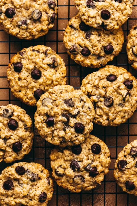 Cookies Flocons D Avoine Et Chocolat Lilie Bakery