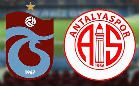 Trabzonspor Antalyaspor Ma Zet Ve Golleri Internet Haber