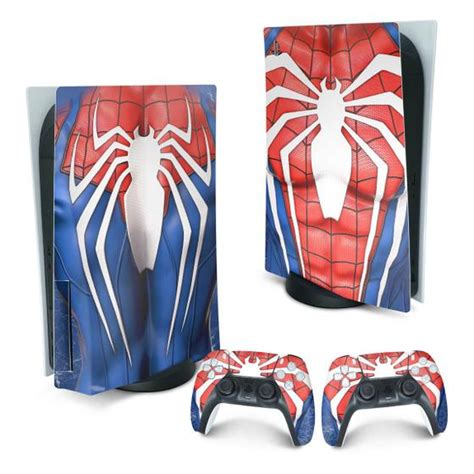 Adesivo Compatível PS5 Playstation 5 Skin Spider Man Homem Aranha 2