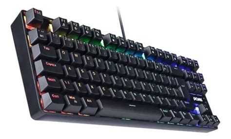 Teclado Gamer Mecanico Switch Blue Led Rgb Pcyes Frete Gr Tis