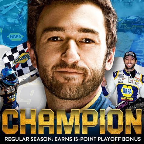 Nascar On Nbc On Twitter Retweet To Congratulate Chaseelliott He