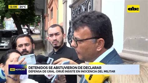 Video Detenidos Se Abstuvieron De Declarar Abc Noticias Abc Color