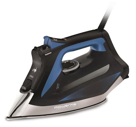 Rowenta Focus Excel Steam Iron for Clothes, Stainless Steel Soleplate ...