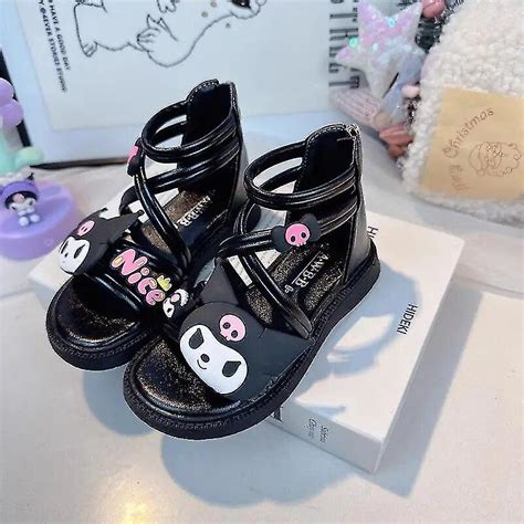 Kawaii Anime Sanrio Kuromi Buty Dzieci Ce Liczne Kresk Wki Nowe