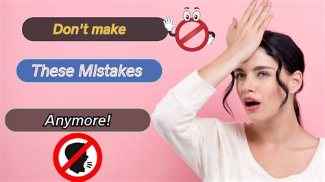 Don T Make This Mistake Anymore English Englishtips Learnenglish