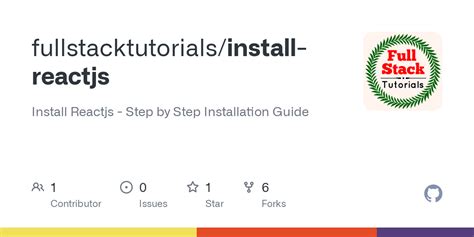 Github Fullstacktutorials Install Reactjs Install Reactjs Step By Step Installation Guide