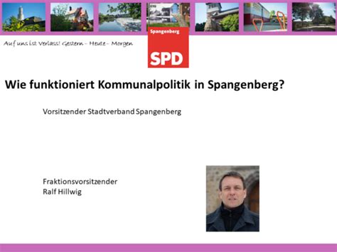 Wie Funktioniert Kommunalpolitik Spd Spangenberg