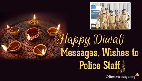 Happy Diwali Messages Diwali Wishes To Police Staff Diwali Message