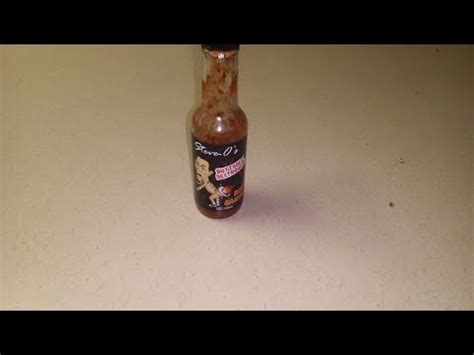 Steve O S Butthole Destroyer Hot Sauce Review Million Scoville YouTube