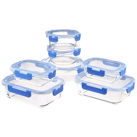 Amazon Basics Glass Food Storage Container