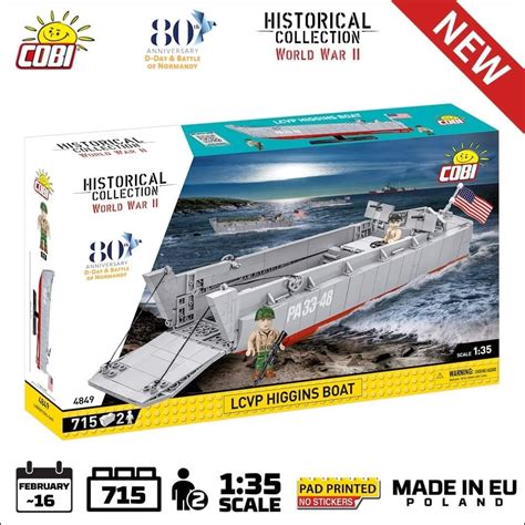 COBI 4849 LCVP Higgins Boot Altoys Altoys Webshop